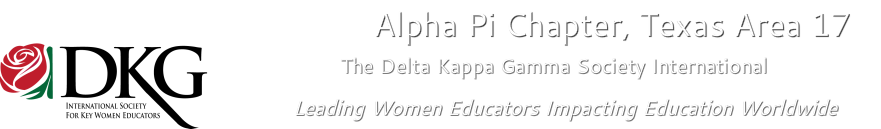 DKG Alpha Pi Chapter, Texas
